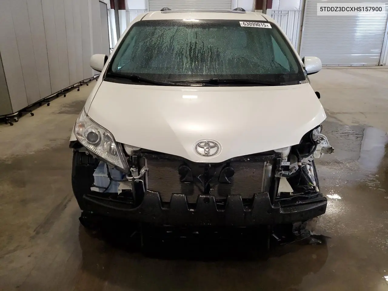 2017 Toyota Sienna Xle VIN: 5TDDZ3DCXHS157900 Lot: 63099015