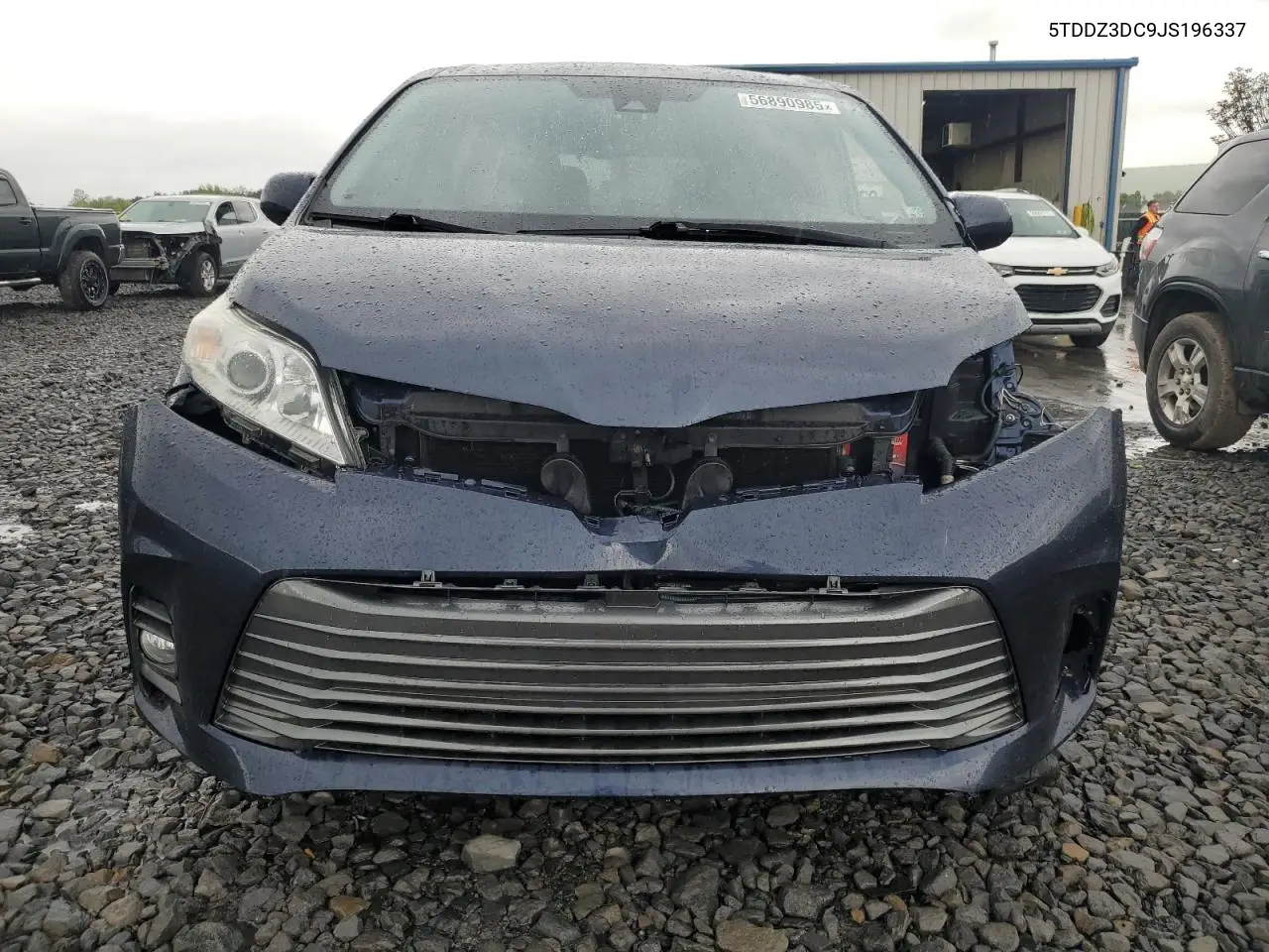 2018 Toyota Sienna Xle VIN: 5TDDZ3DC9JS196337 Lot: 56890985