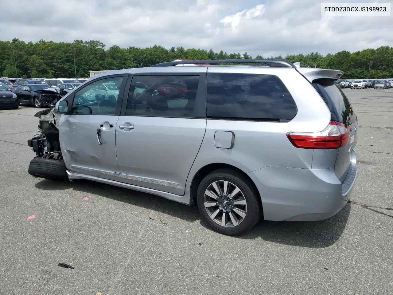 2018 Toyota Sienna Xle VIN: 5TDDZ3DCXJS198923 Lot: 62582465