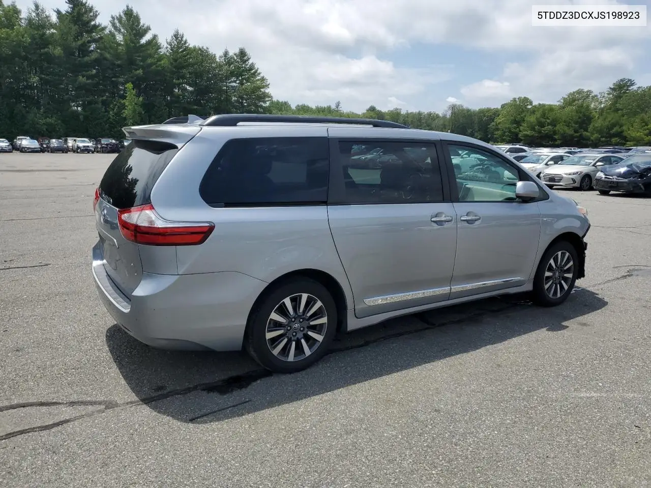 2018 Toyota Sienna Xle VIN: 5TDDZ3DCXJS198923 Lot: 62582465