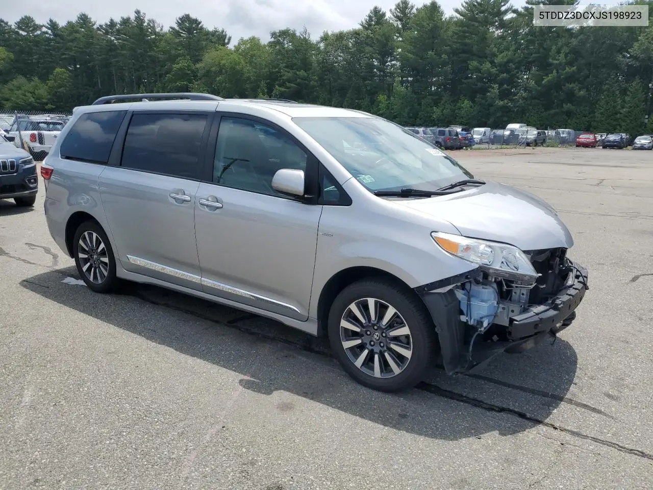 2018 Toyota Sienna Xle VIN: 5TDDZ3DCXJS198923 Lot: 62582465
