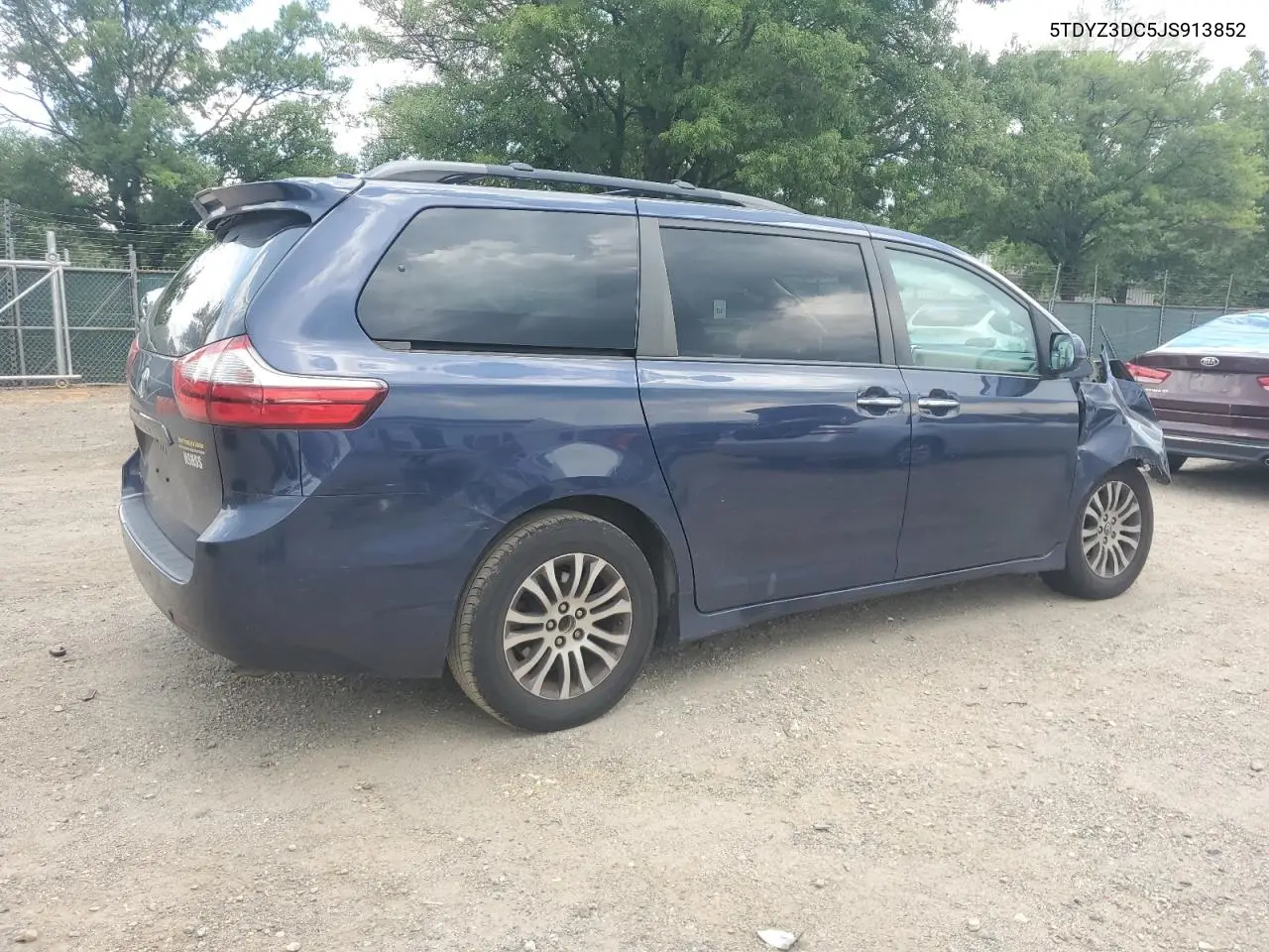 2018 Toyota Sienna Xle VIN: 5TDYZ3DC5JS913852 Lot: 63014955