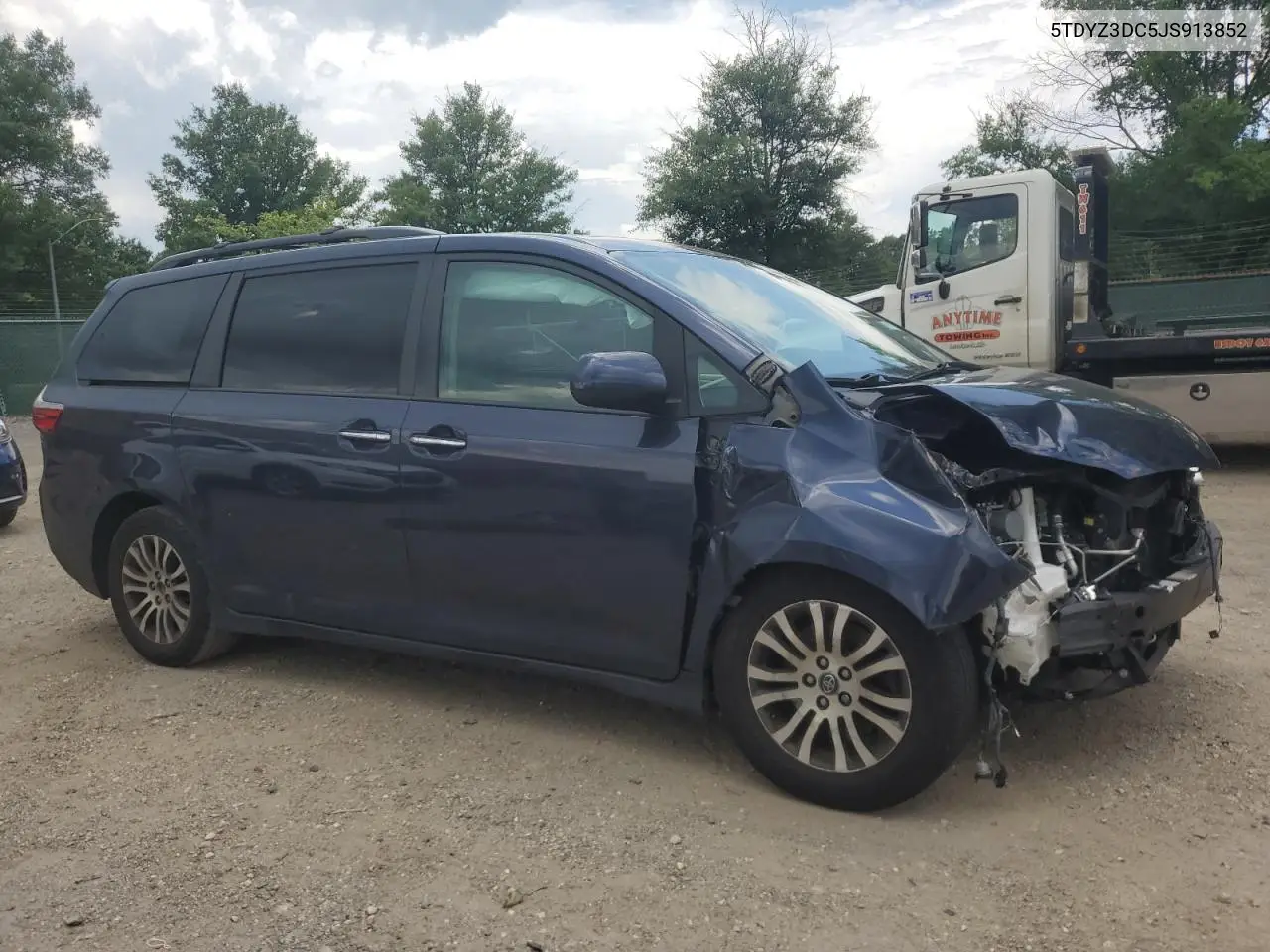 2018 Toyota Sienna Xle VIN: 5TDYZ3DC5JS913852 Lot: 63014955