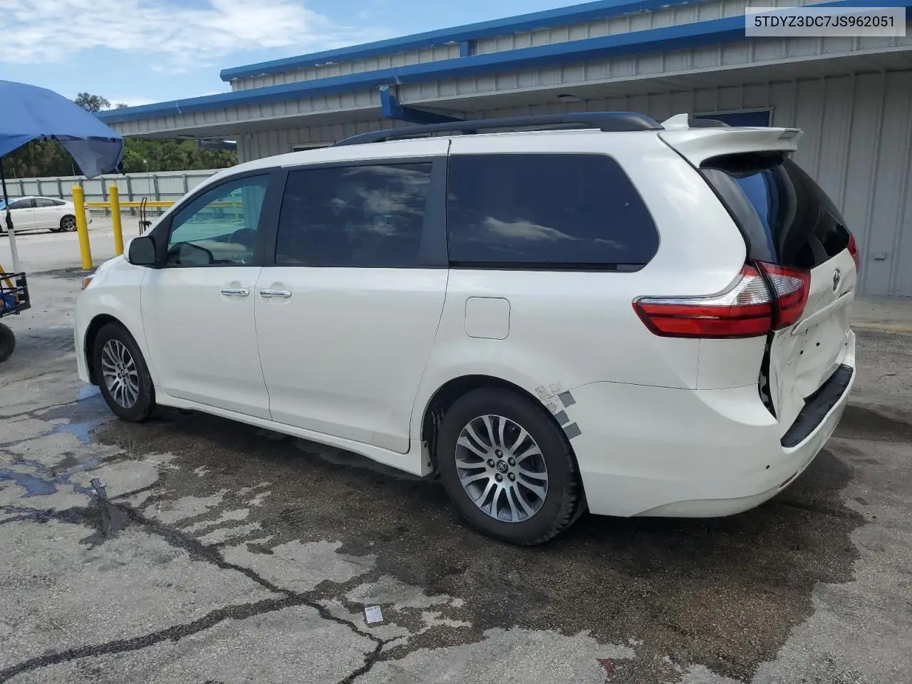 2018 Toyota Sienna Xle VIN: 5TDYZ3DC7JS962051 Lot: 63115935