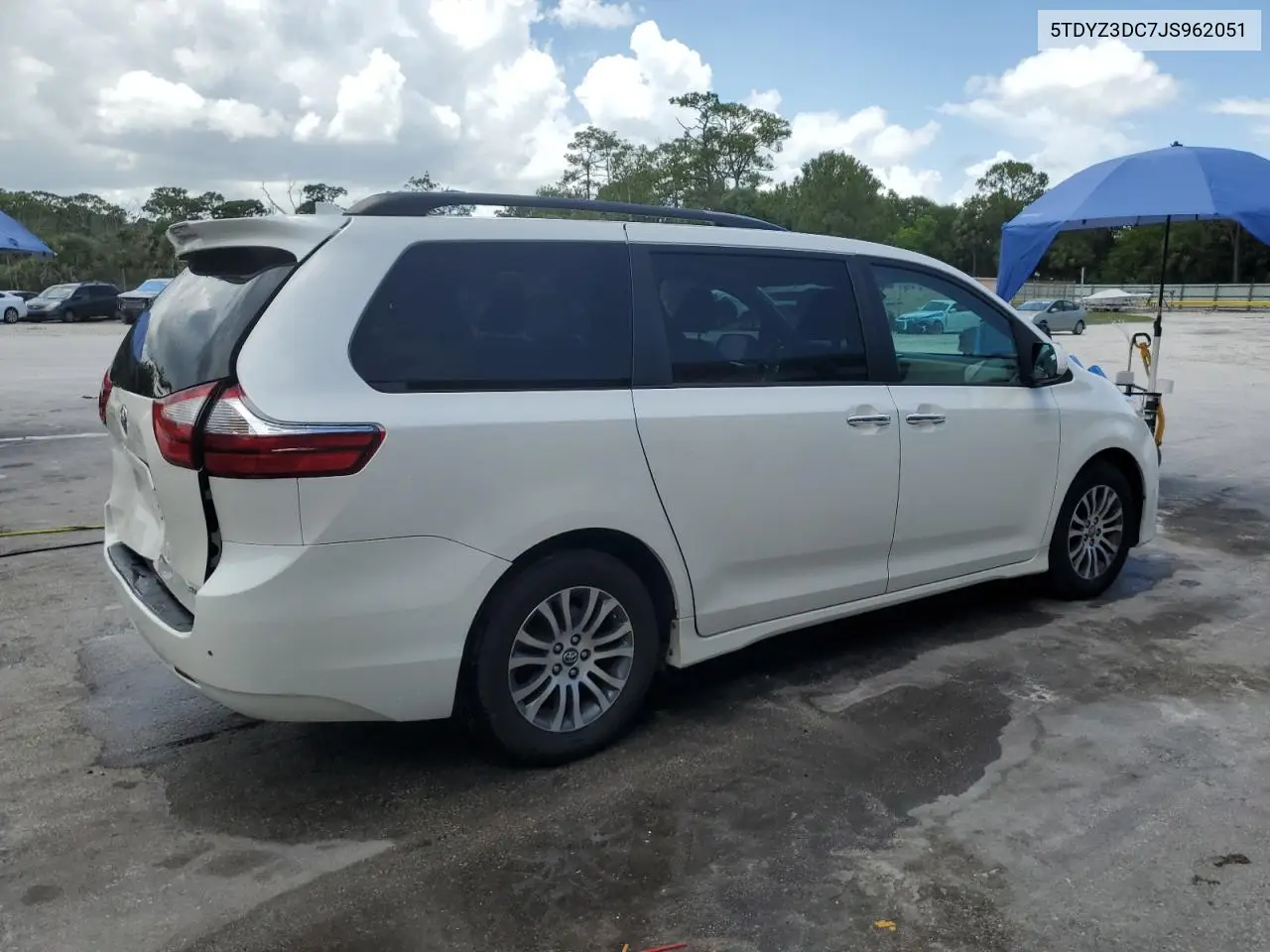2018 Toyota Sienna Xle VIN: 5TDYZ3DC7JS962051 Lot: 63115935