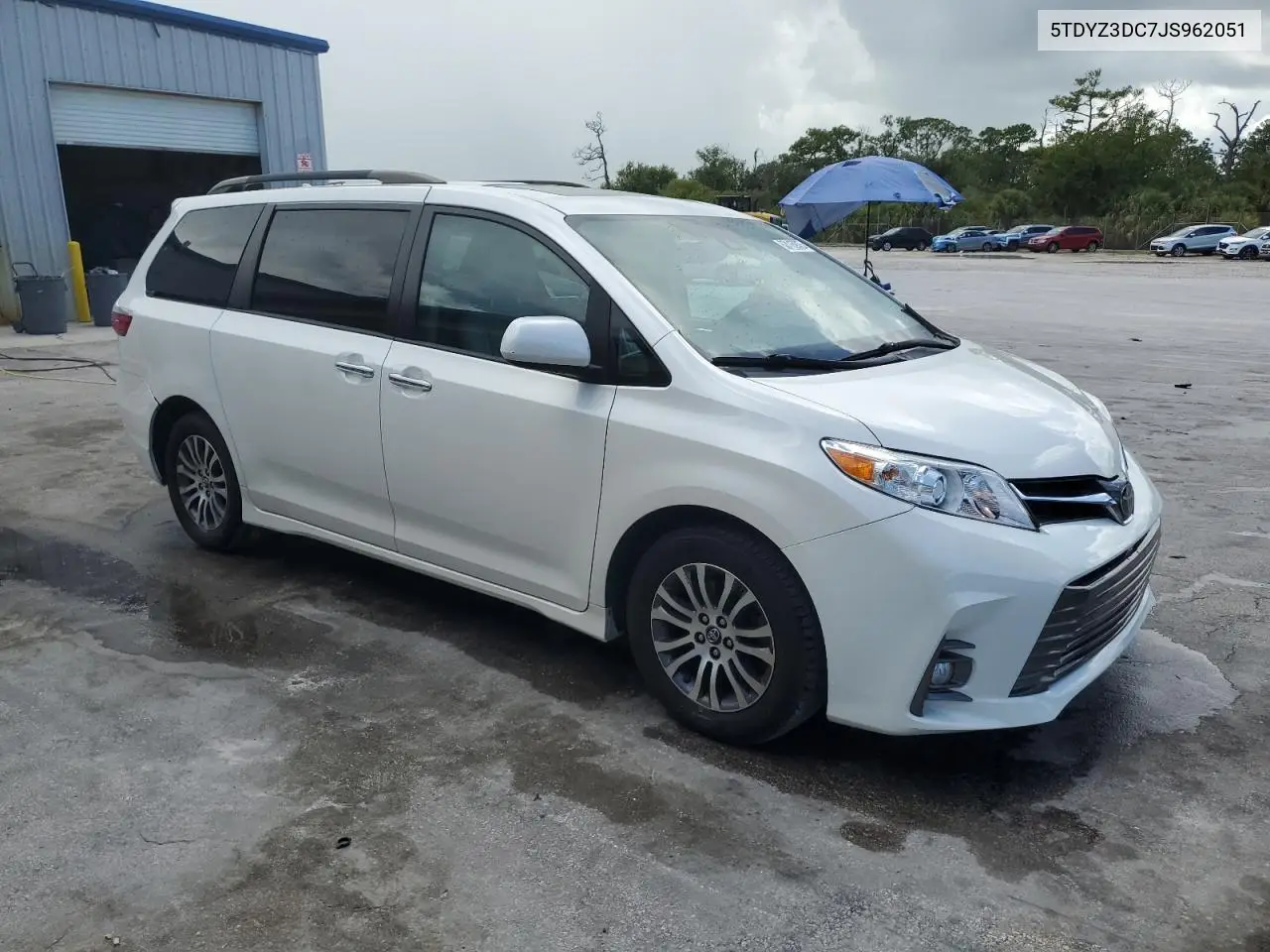 2018 Toyota Sienna Xle VIN: 5TDYZ3DC7JS962051 Lot: 63115935