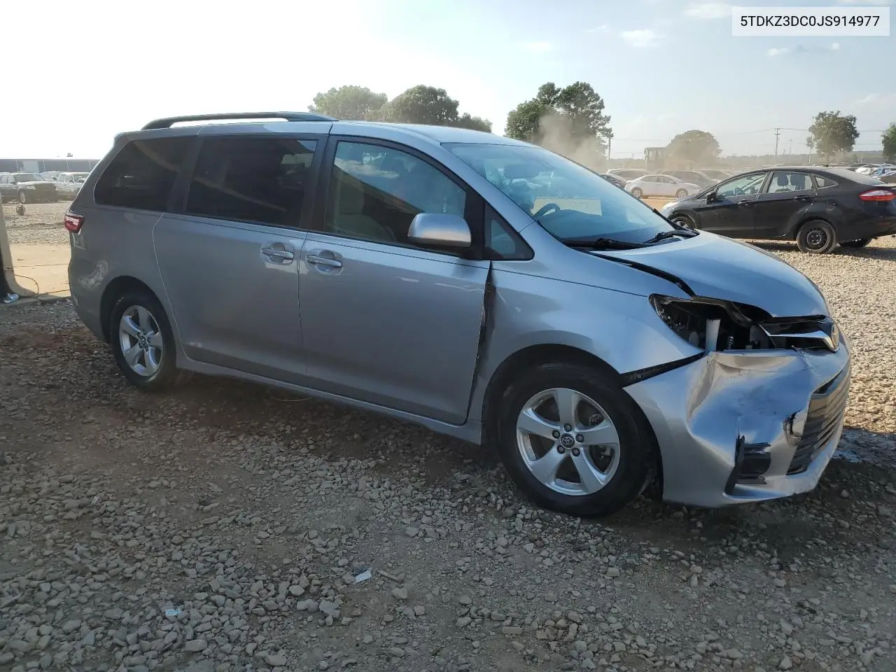 2018 Toyota Sienna Le VIN: 5TDKZ3DC0JS914977 Lot: 63220715