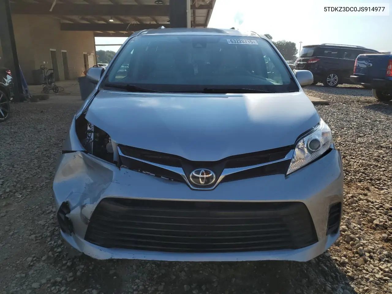 2018 Toyota Sienna Le VIN: 5TDKZ3DC0JS914977 Lot: 63220715