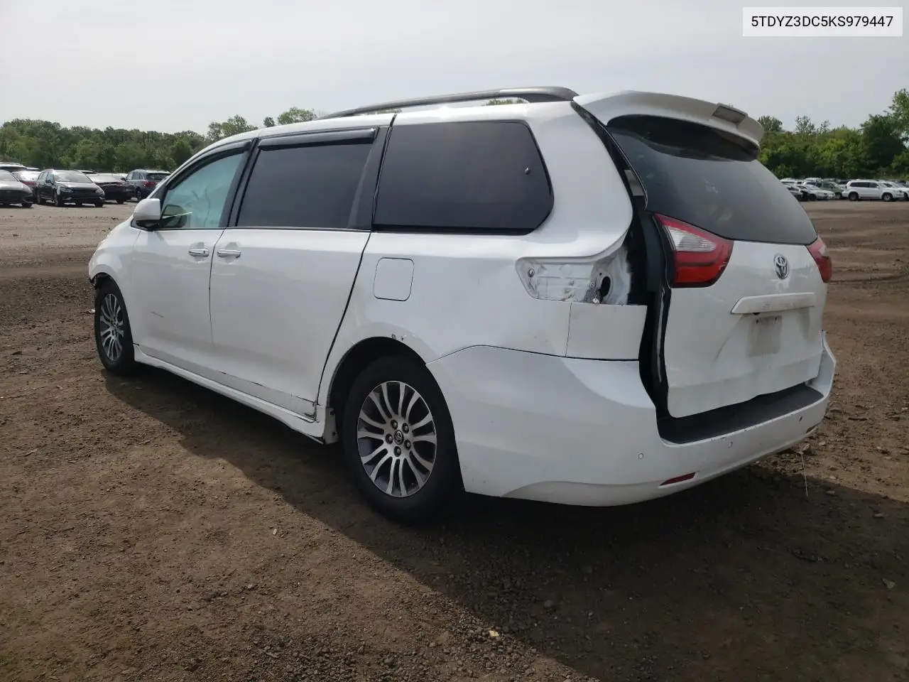 2019 Toyota Sienna Xle VIN: 5TDYZ3DC5KS979447 Lot: 58408235