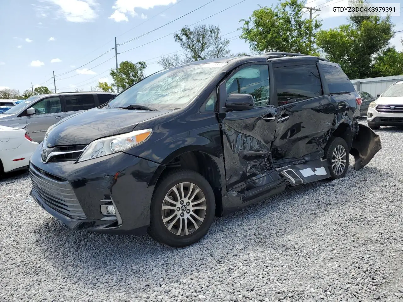 2019 Toyota Sienna Xle VIN: 5TDYZ3DC4KS979391 Lot: 62938515
