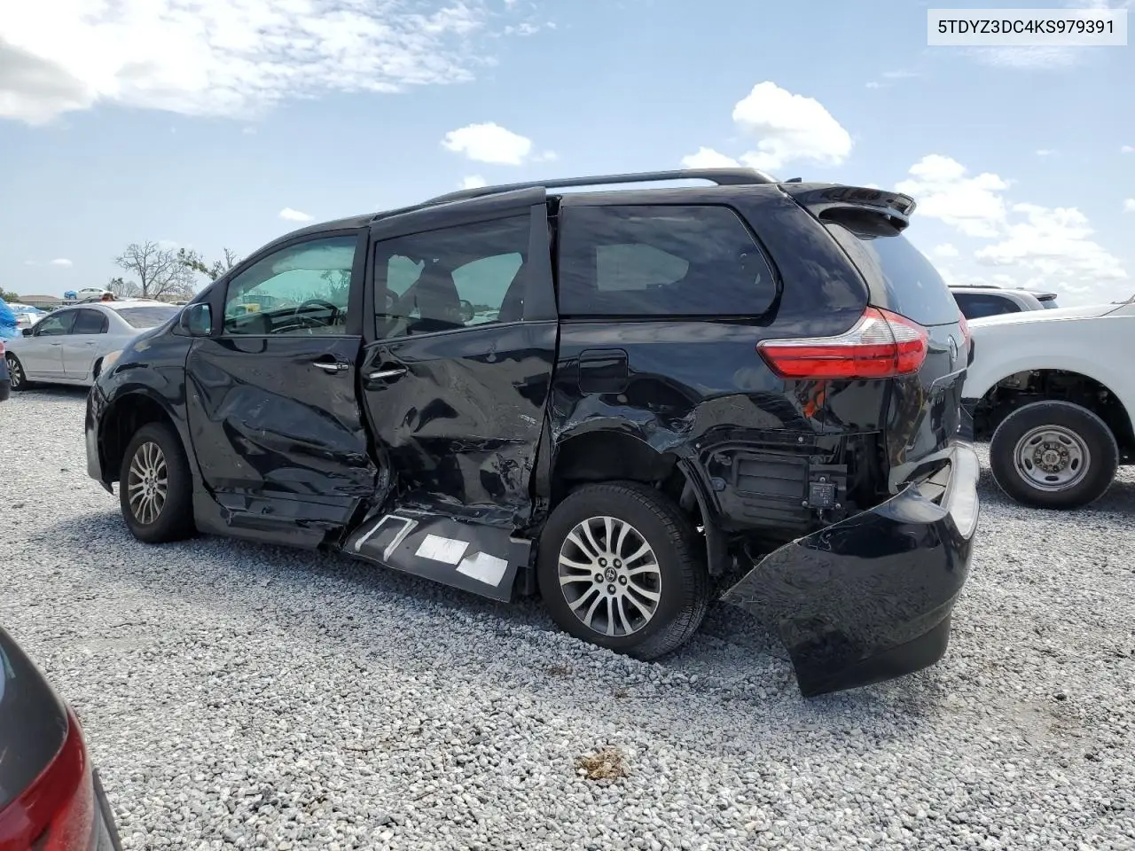 2019 Toyota Sienna Xle VIN: 5TDYZ3DC4KS979391 Lot: 62938515