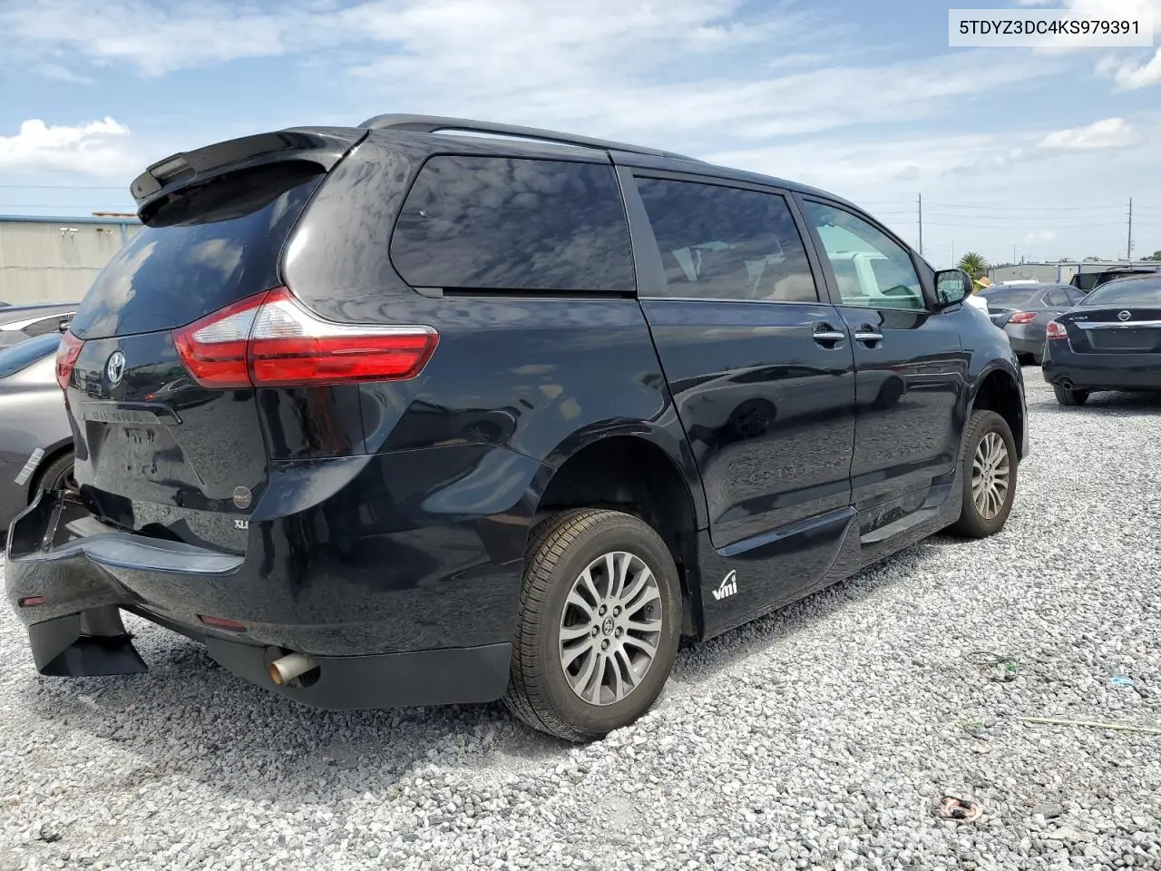 2019 Toyota Sienna Xle VIN: 5TDYZ3DC4KS979391 Lot: 62938515