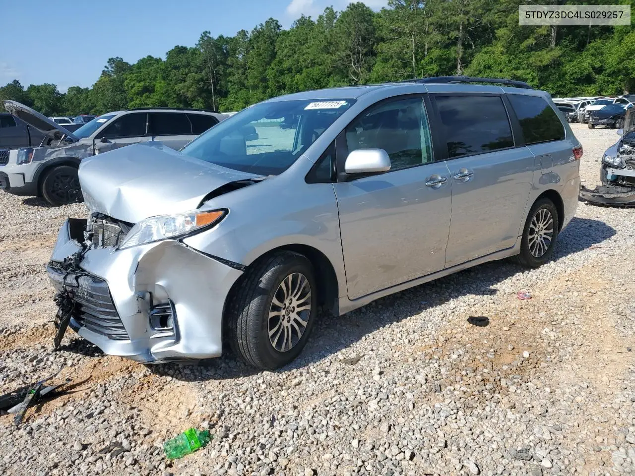 2020 Toyota Sienna Xle VIN: 5TDYZ3DC4LS029257 Lot: 56777725