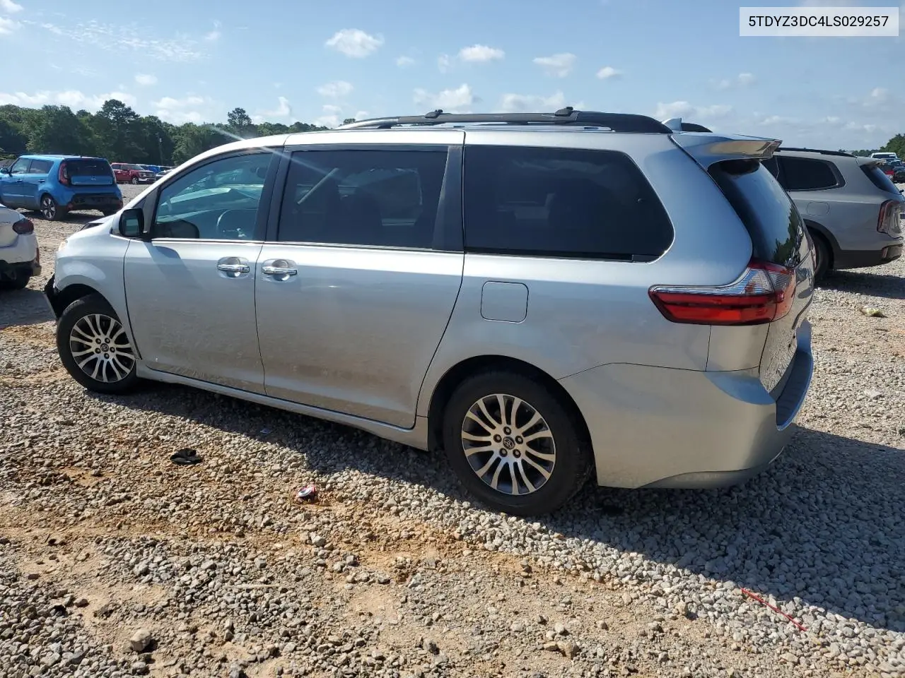 2020 Toyota Sienna Xle VIN: 5TDYZ3DC4LS029257 Lot: 56777725