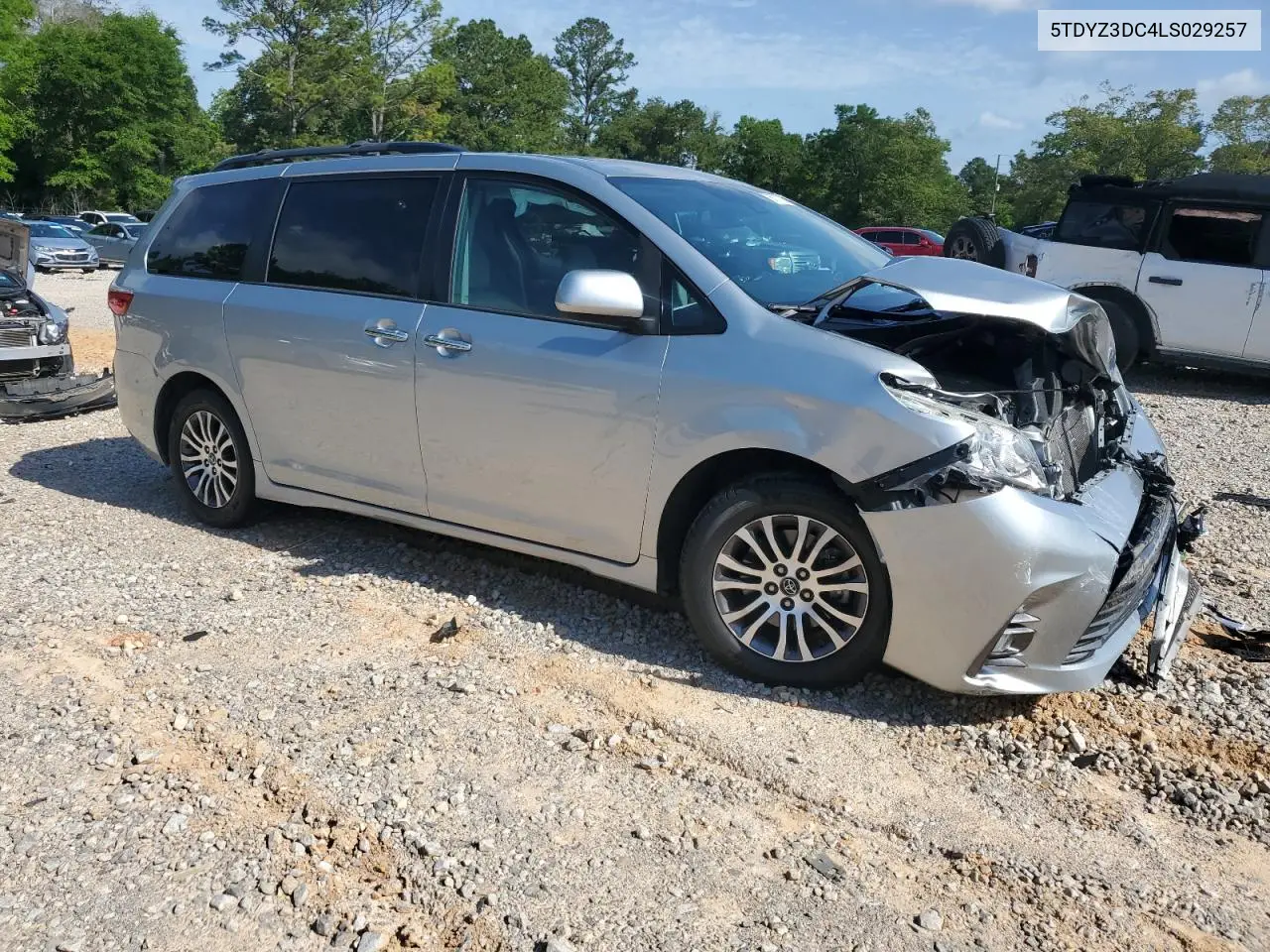 2020 Toyota Sienna Xle VIN: 5TDYZ3DC4LS029257 Lot: 56777725
