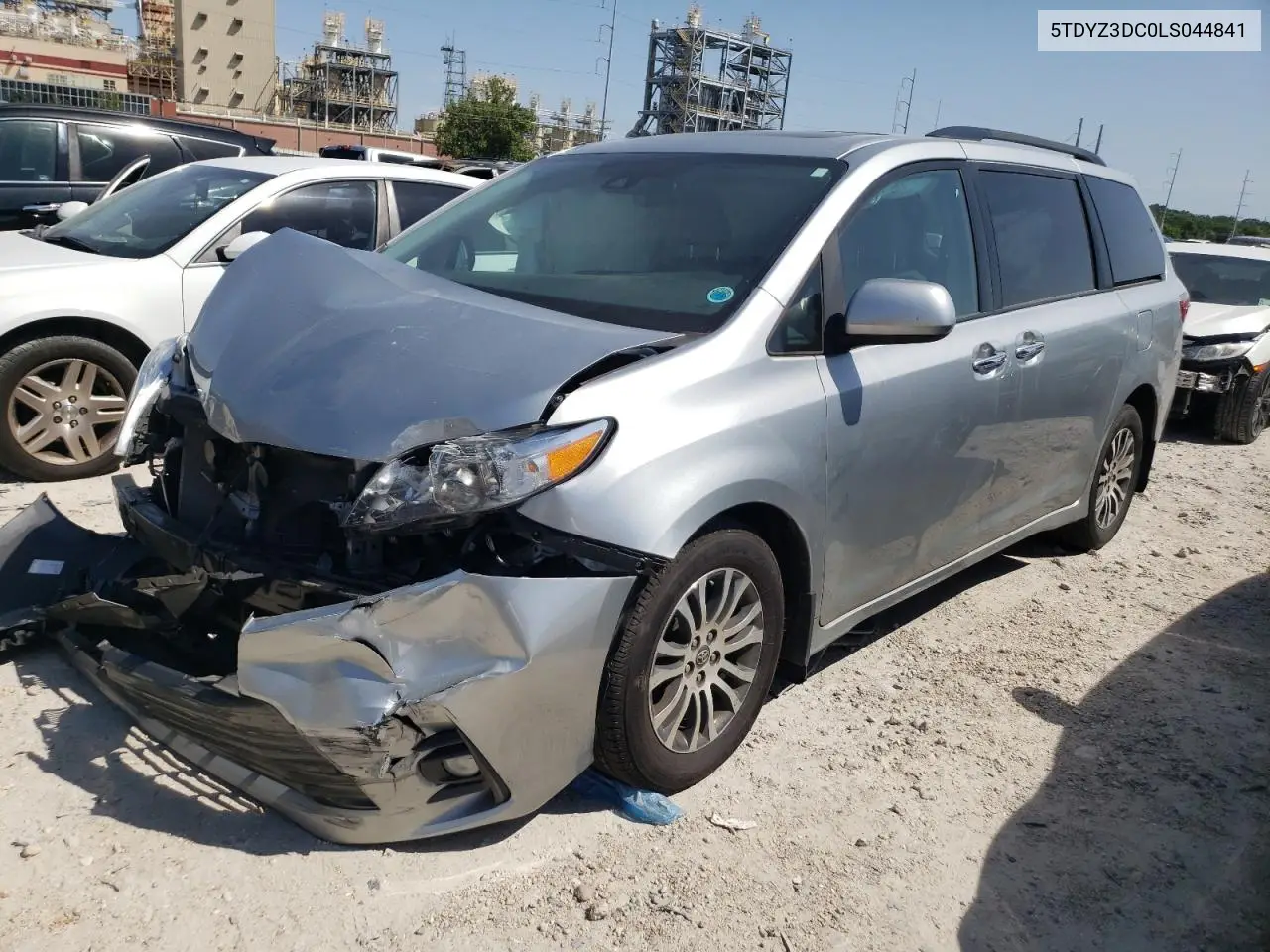 2020 Toyota Sienna Xle VIN: 5TDYZ3DC0LS044841 Lot: 56924825
