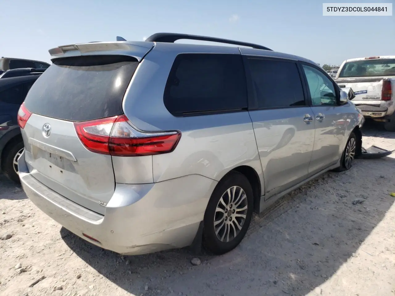 2020 Toyota Sienna Xle VIN: 5TDYZ3DC0LS044841 Lot: 56924825