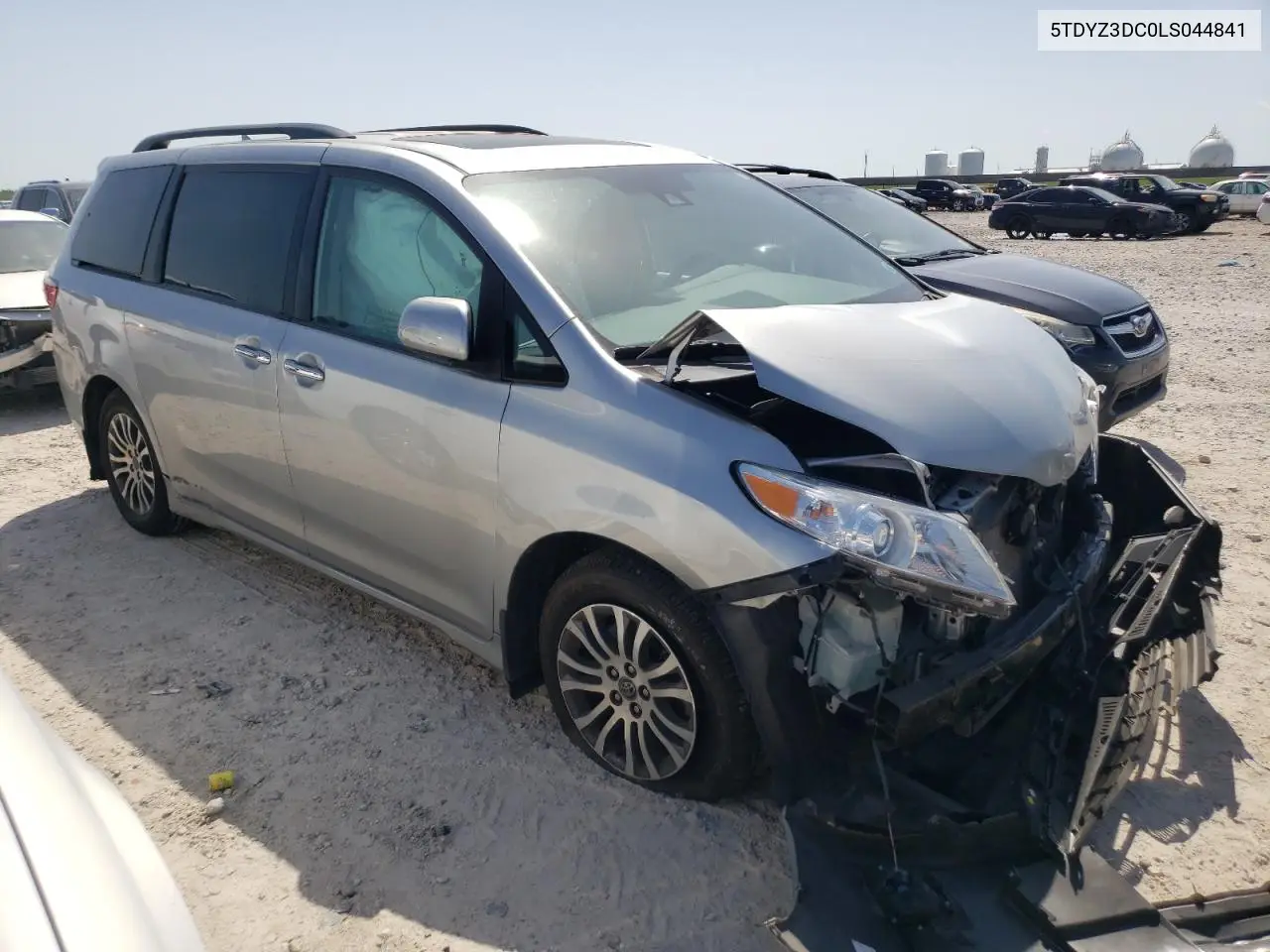 2020 Toyota Sienna Xle VIN: 5TDYZ3DC0LS044841 Lot: 56924825