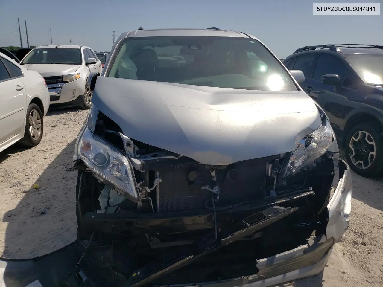 2020 Toyota Sienna Xle VIN: 5TDYZ3DC0LS044841 Lot: 56924825