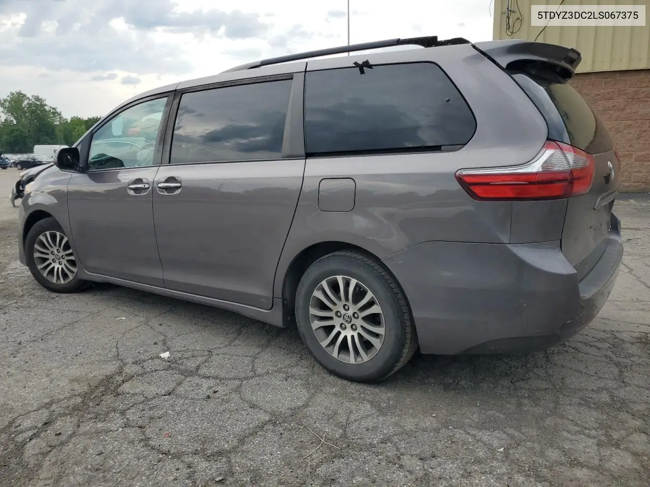 2020 Toyota Sienna Xle VIN: 5TDYZ3DC2LS067375 Lot: 62885205