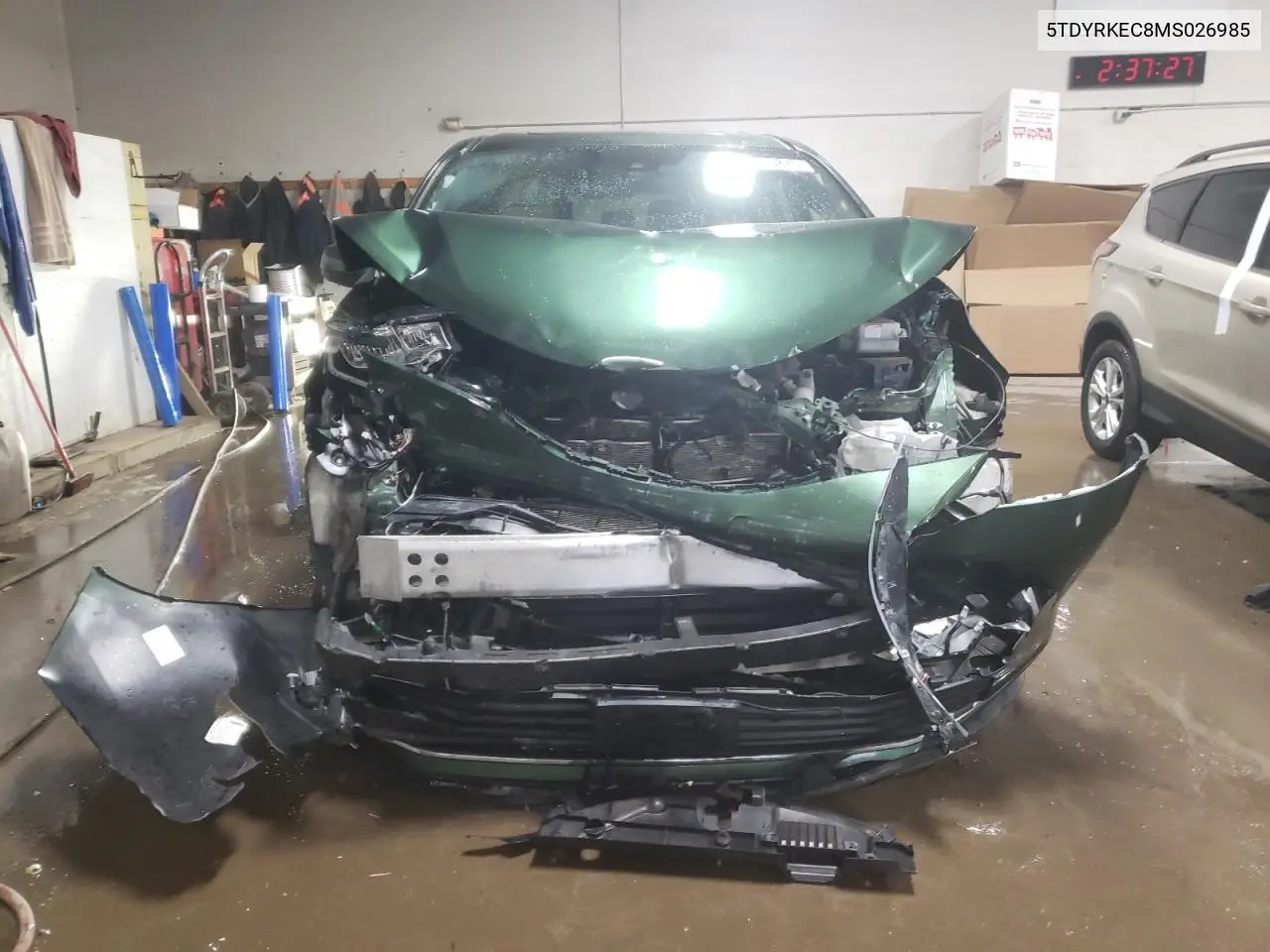 2021 Toyota Sienna Xle VIN: 5TDYRKEC8MS026985 Lot: 47315875