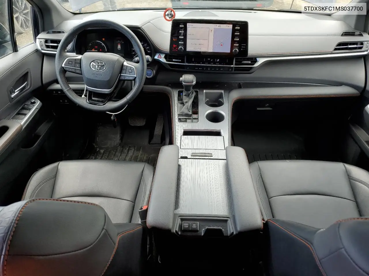 2021 Toyota Sienna Xse VIN: 5TDXSKFC1MS037700 Lot: 56537175