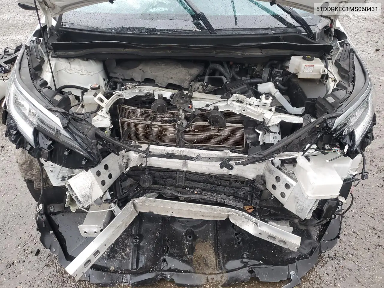 2021 Toyota Sienna Xse VIN: 5TDDRKEC1MS068431 Lot: 56538865