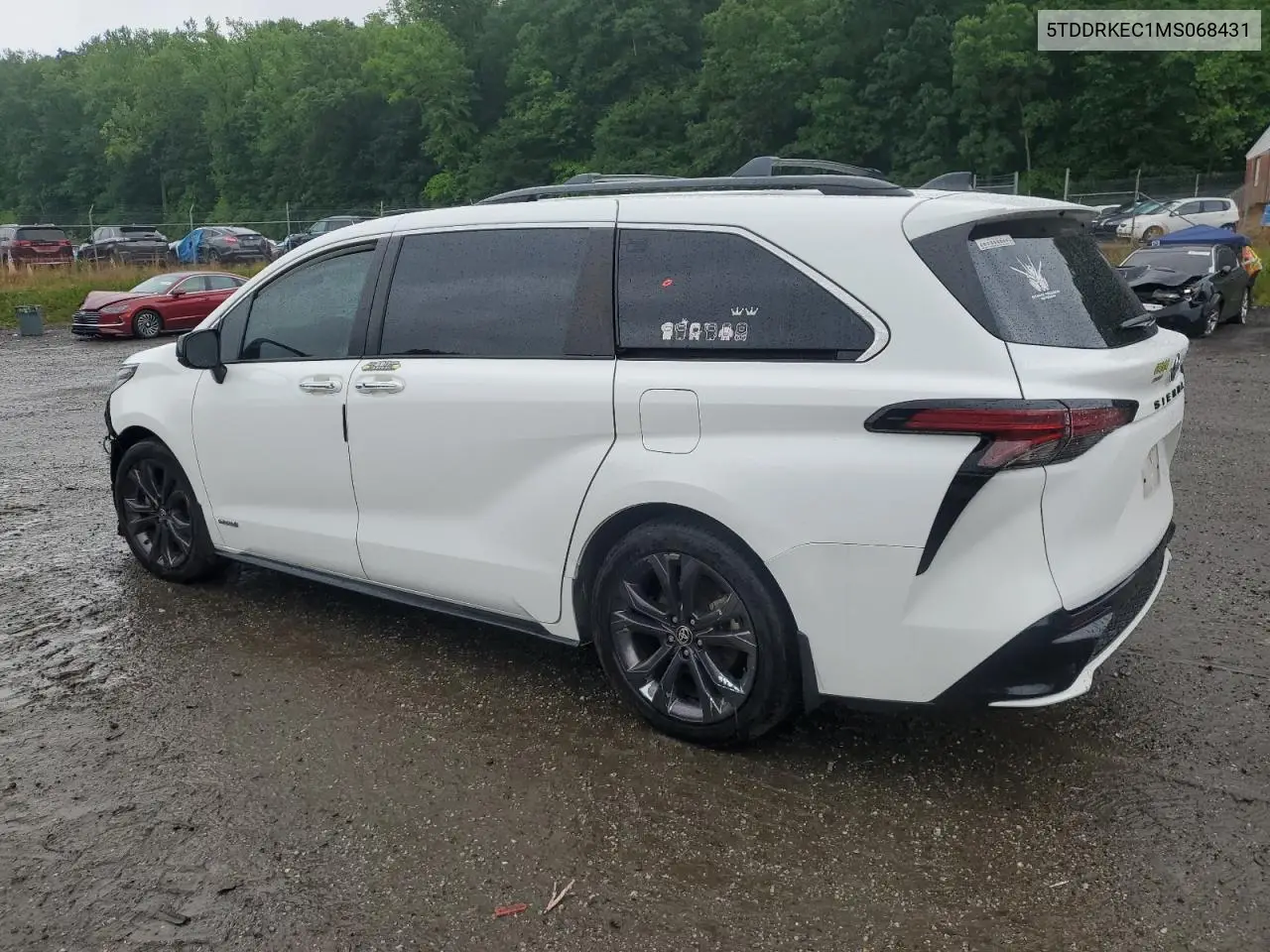 2021 Toyota Sienna Xse VIN: 5TDDRKEC1MS068431 Lot: 56538865