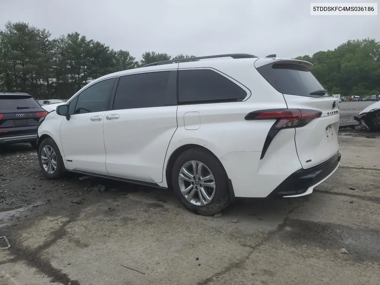 2021 Toyota Sienna Xse VIN: 5TDDSKFC4MS036186 Lot: 56574315