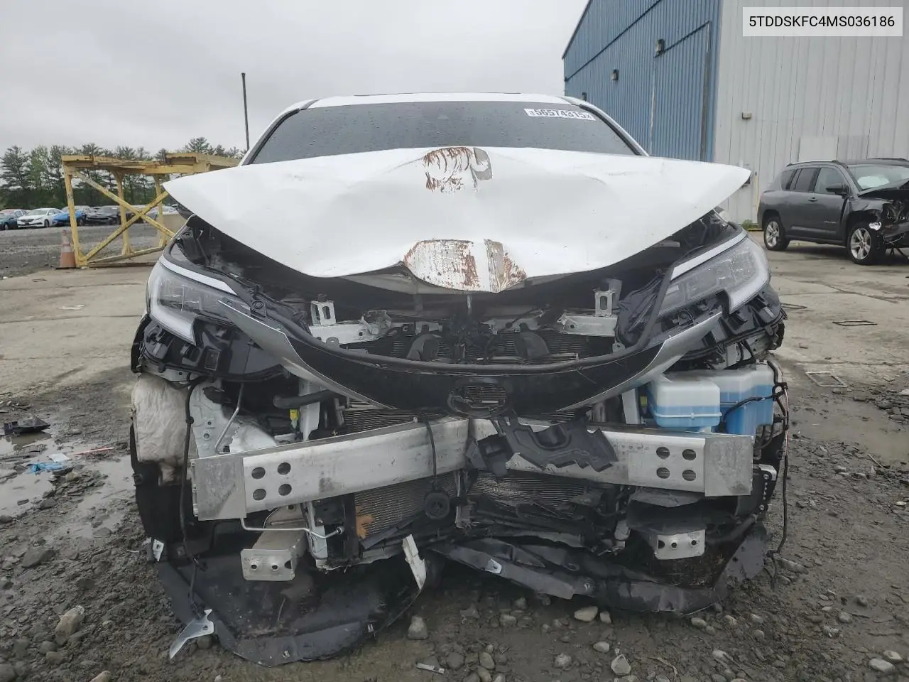 2021 Toyota Sienna Xse VIN: 5TDDSKFC4MS036186 Lot: 56574315