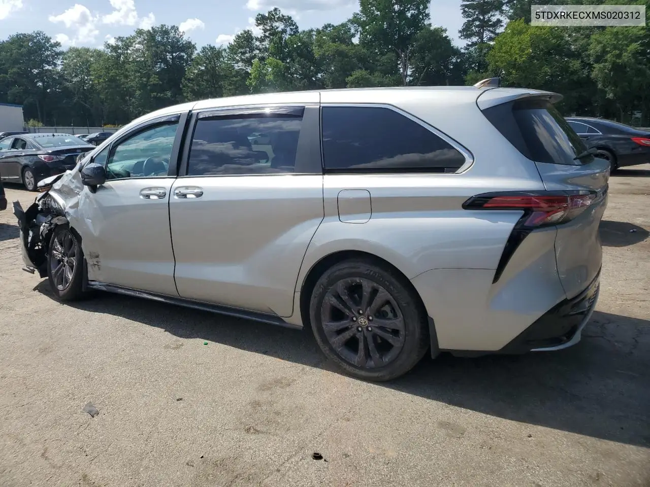 2021 Toyota Sienna Xse VIN: 5TDXRKECXMS020312 Lot: 61867795