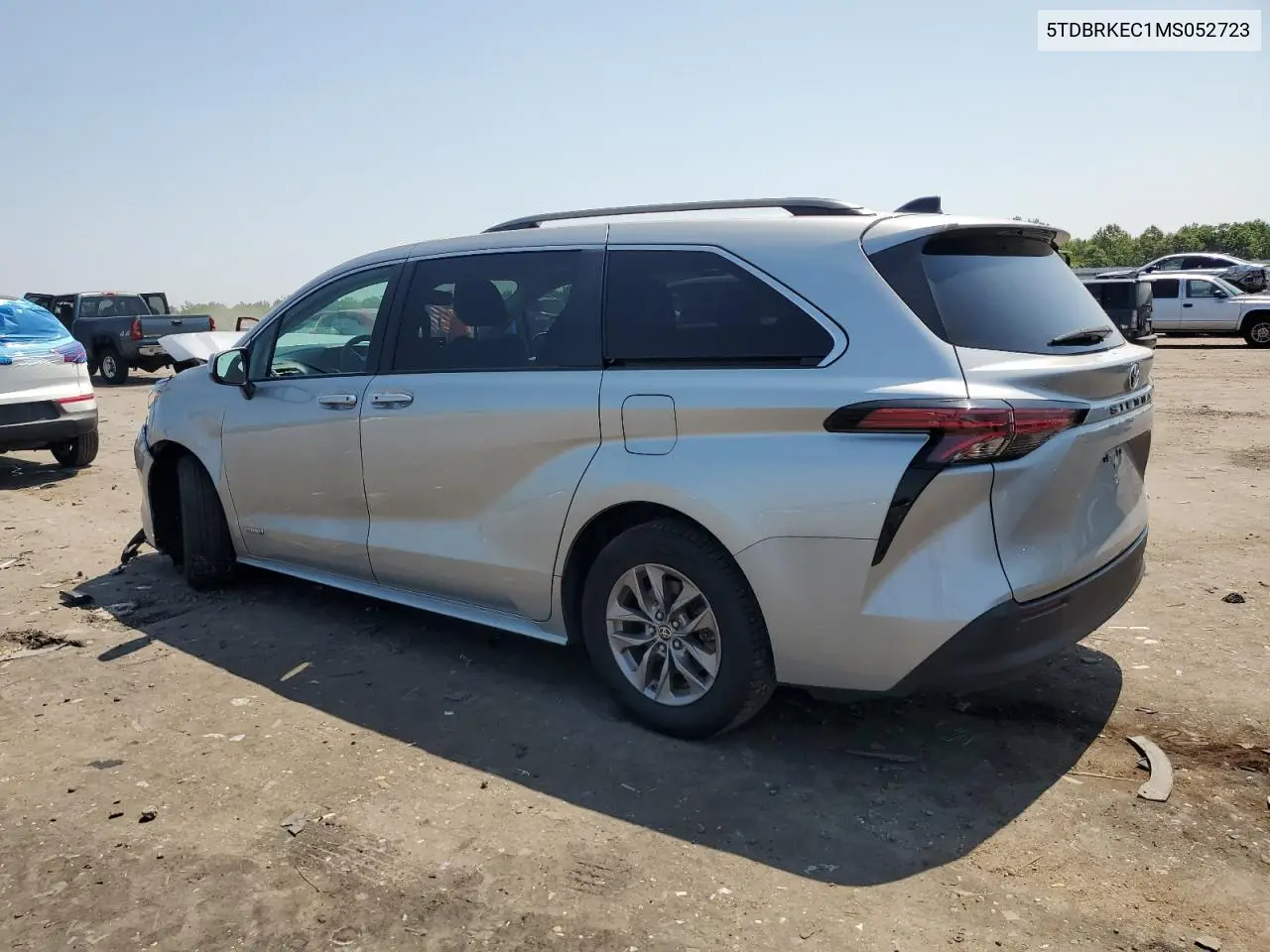 2021 Toyota Sienna Le VIN: 5TDBRKEC1MS052723 Lot: 61897285