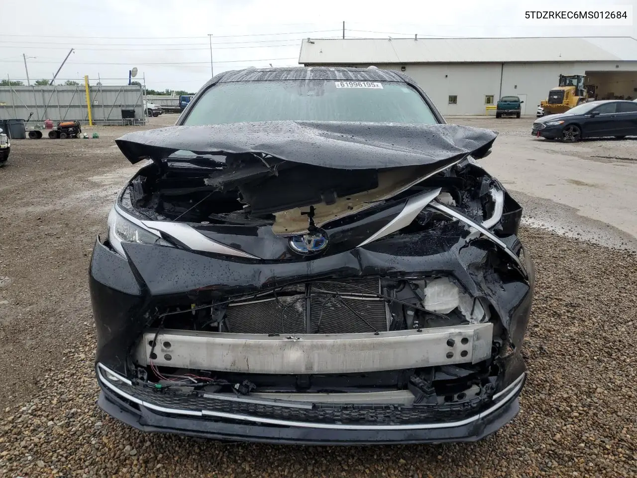 2021 Toyota Sienna Limited VIN: 5TDZRKEC6MS012684 Lot: 61996195