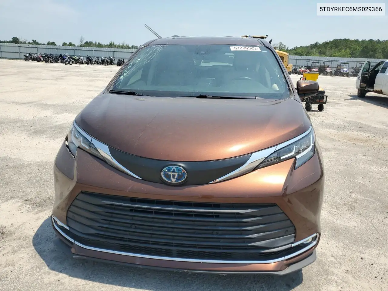 2021 Toyota Sienna Xle VIN: 5TDYRKEC6MS029366 Lot: 62236585
