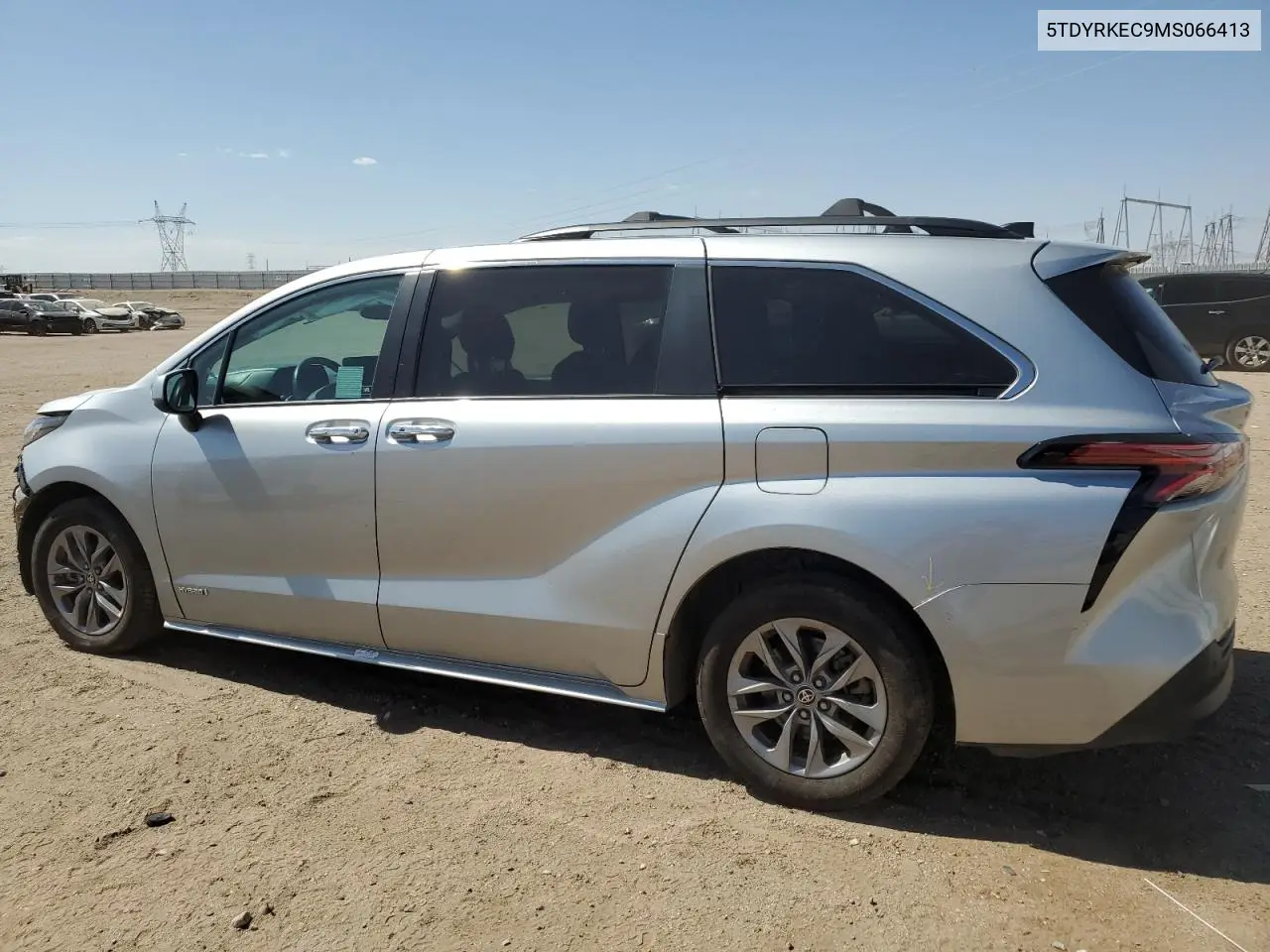 2021 Toyota Sienna Xle VIN: 5TDYRKEC9MS066413 Lot: 63692325