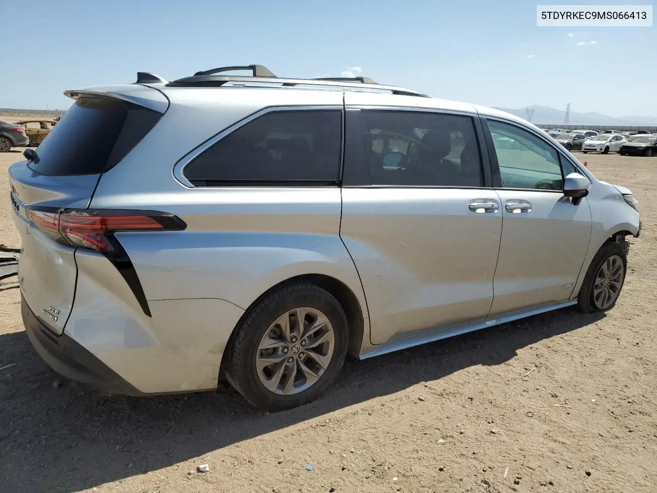 2021 Toyota Sienna Xle VIN: 5TDYRKEC9MS066413 Lot: 63692325