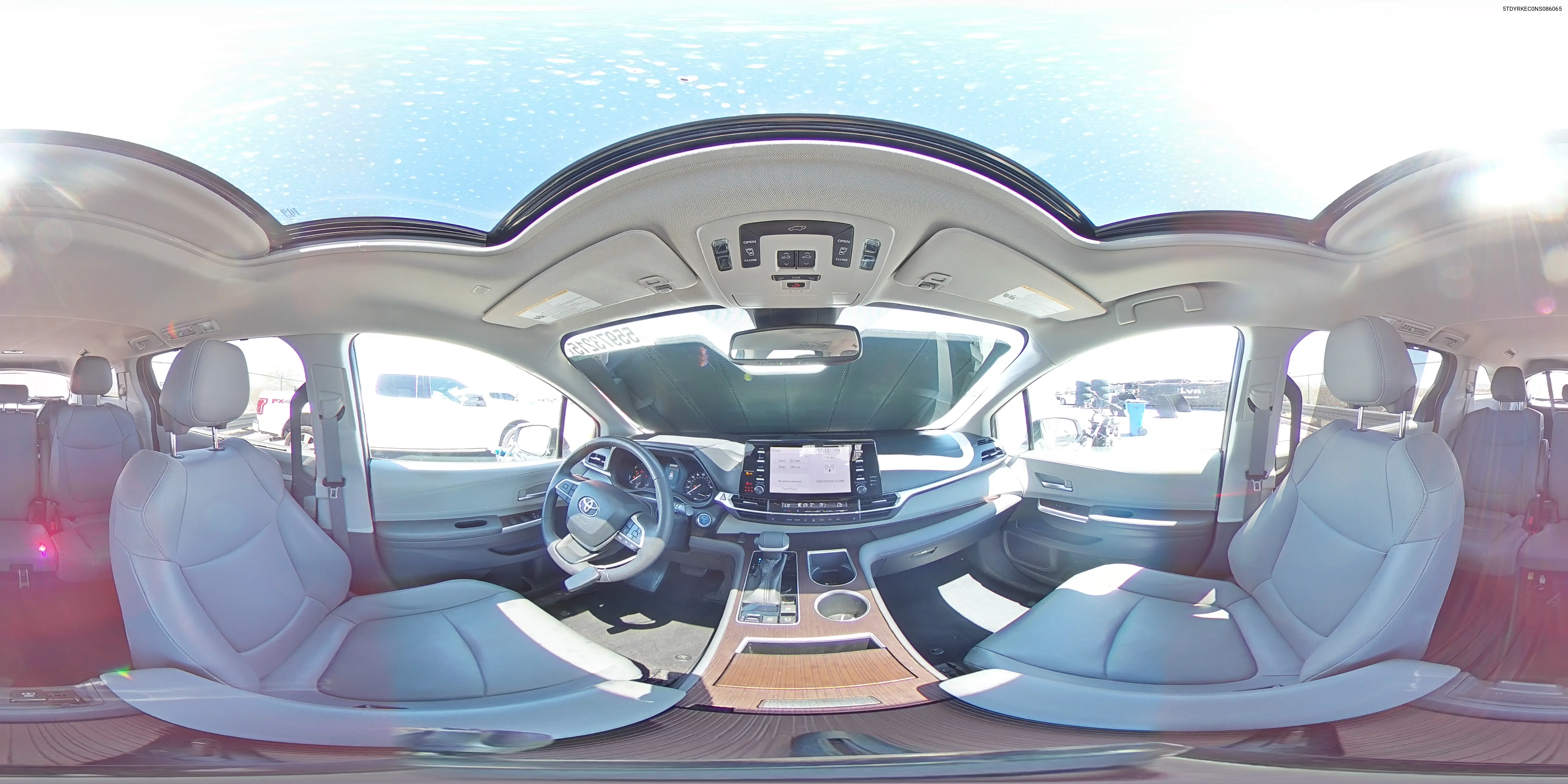 2022 Toyota Sienna Xle VIN: 5TDYRKEC0NS086065 Lot: 55973215