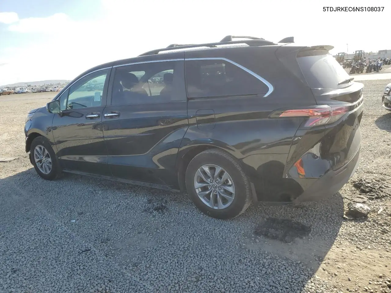 2022 Toyota Sienna Xle VIN: 5TDJRKEC6NS108037 Lot: 56577915