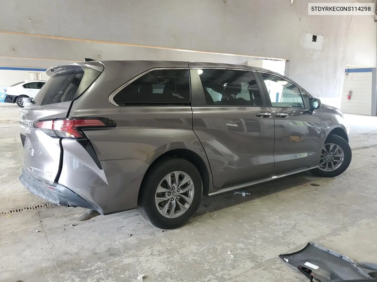 2022 Toyota Sienna Xle VIN: 5TDYRKEC0NS114298 Lot: 60986215