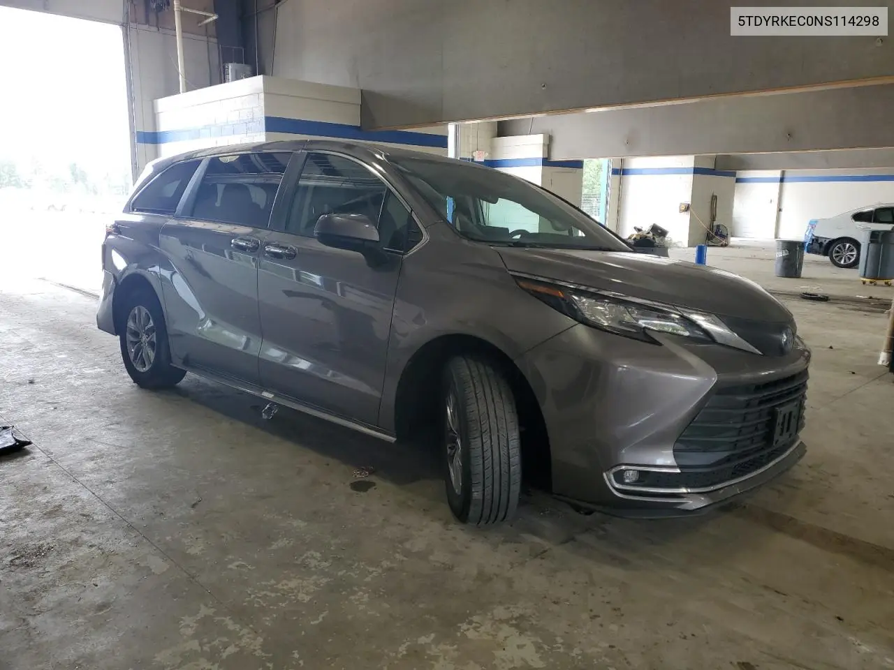 2022 Toyota Sienna Xle VIN: 5TDYRKEC0NS114298 Lot: 60986215
