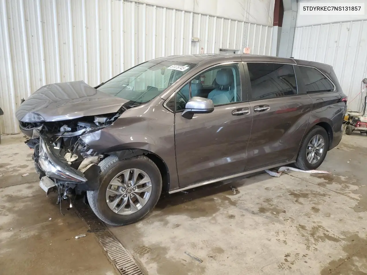 2022 Toyota Sienna Xle VIN: 5TDYRKEC7NS131857 Lot: 61476745