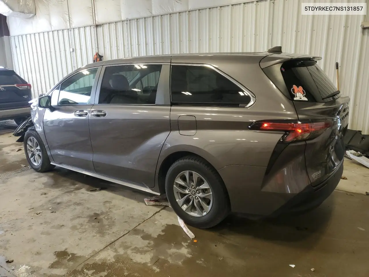 2022 Toyota Sienna Xle VIN: 5TDYRKEC7NS131857 Lot: 61476745