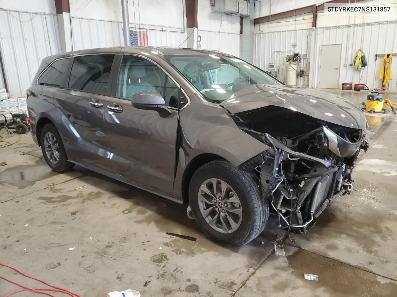 2022 Toyota Sienna Xle VIN: 5TDYRKEC7NS131857 Lot: 61476745