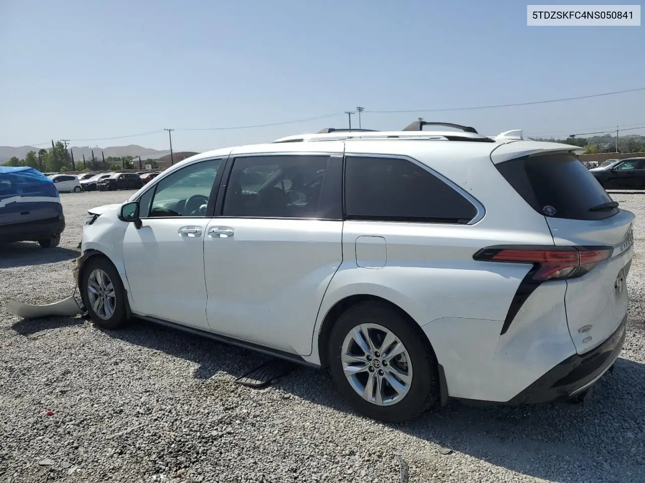 2022 Toyota Sienna Limited VIN: 5TDZSKFC4NS050841 Lot: 62030535