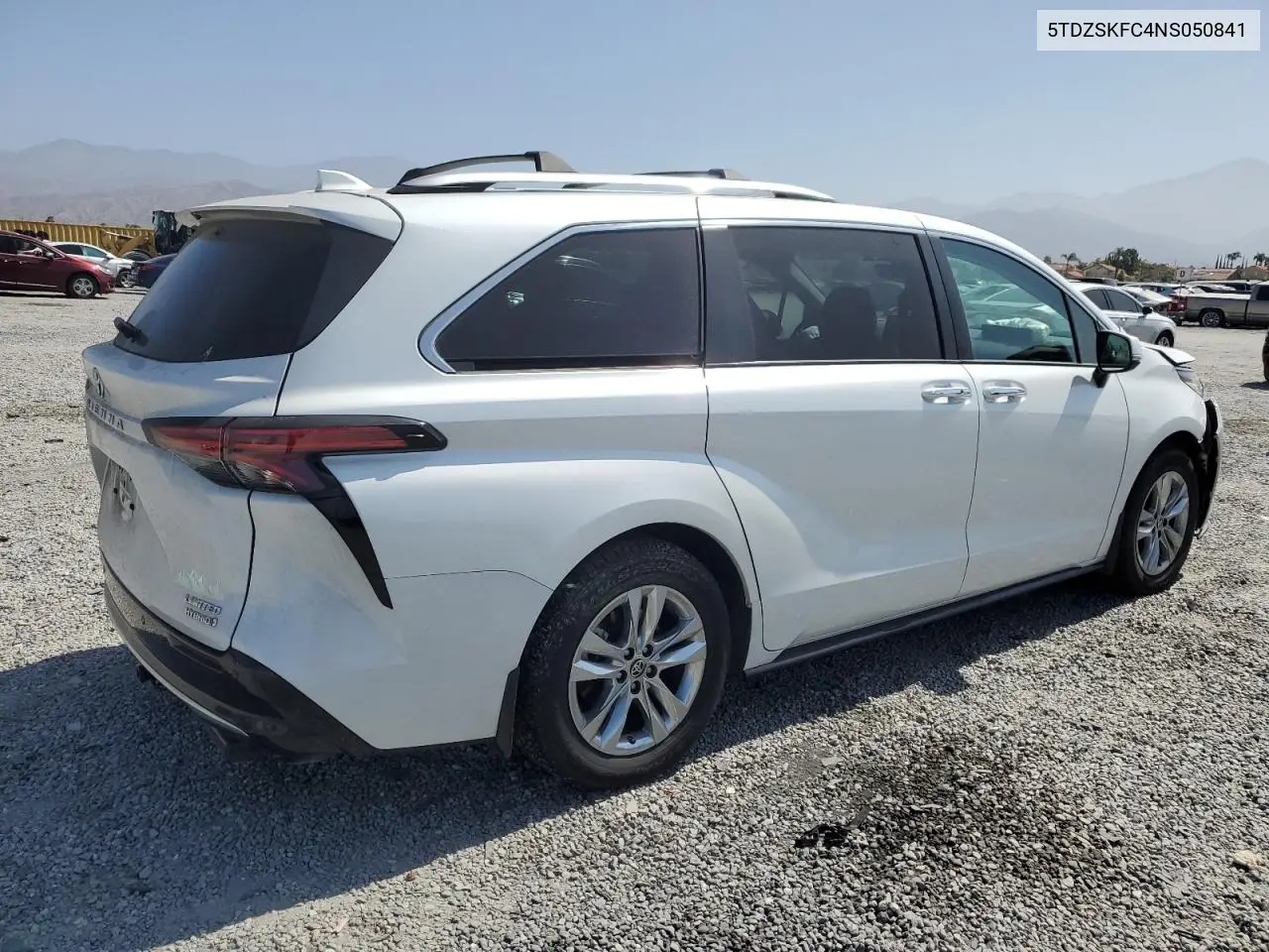 2022 Toyota Sienna Limited VIN: 5TDZSKFC4NS050841 Lot: 62030535