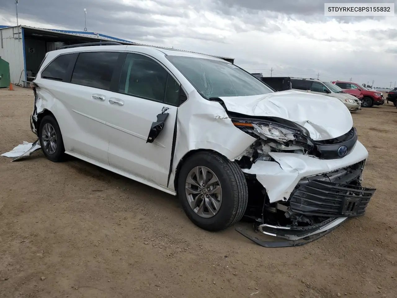 2023 Toyota Sienna Xle VIN: 5TDYRKEC8PS155832 Lot: 56862965