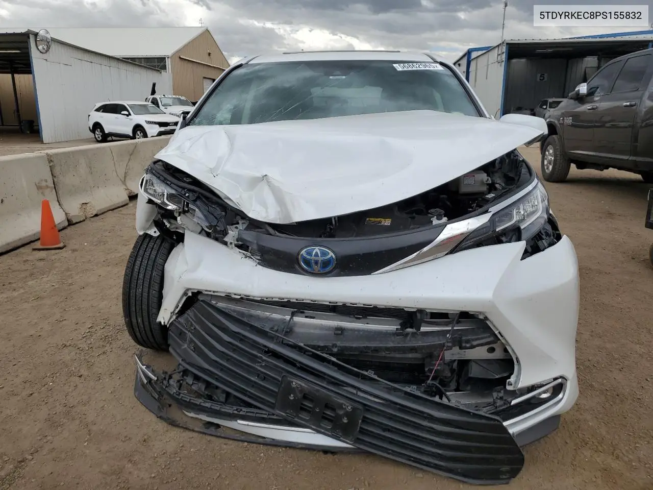 2023 Toyota Sienna Xle VIN: 5TDYRKEC8PS155832 Lot: 56862965
