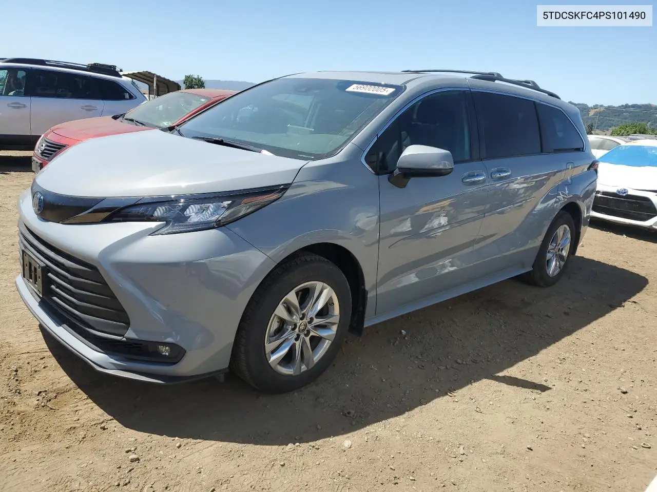 2023 Toyota Sienna Xse VIN: 5TDCSKFC4PS101490 Lot: 56900005