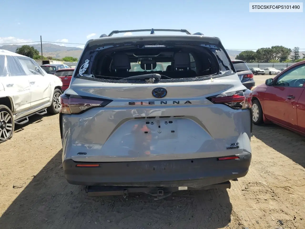 2023 Toyota Sienna Xse VIN: 5TDCSKFC4PS101490 Lot: 56900005
