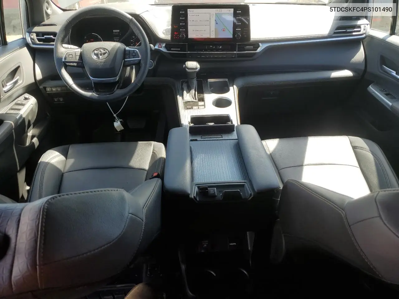2023 Toyota Sienna Xse VIN: 5TDCSKFC4PS101490 Lot: 56900005